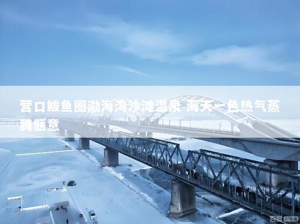营口鲅鱼圈渤海湾沙滩温泉 海天一色热气蒸腾惬意