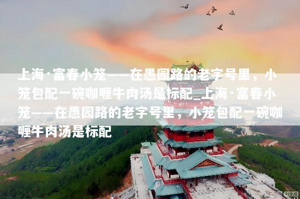 上海·富春小笼——在愚园路的老字号里，小笼包配一碗咖喱牛肉汤是标配_上海·富春小笼——在愚园路的老字号里，小笼包配一碗咖喱牛肉汤是标配